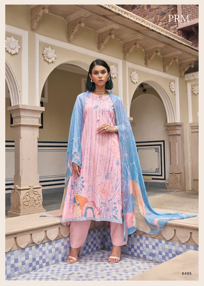 Sunkissed By Prm Designer Printed Lawn Cotton Dress Material Wholesale Market In Surat